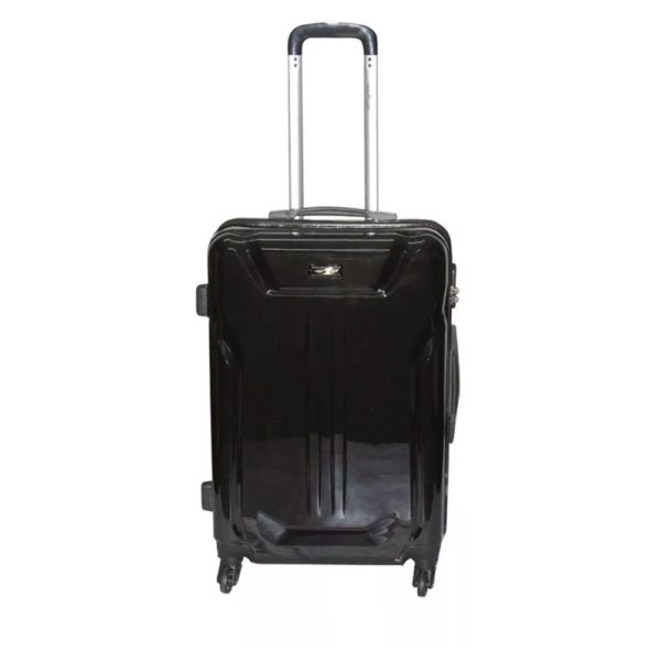 Highflyer Terminator Trolley Luggage Bag Black 4pc Set TH1609PPC4PC Highflyer Terminator Trolley Luggage Bag Black 4pc Set TH1609PPC4PC