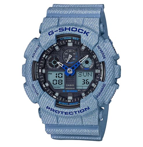 Casio GA-100DE-2ADR G-Shock Watch Casio GA-100DE-2ADR G-Shock Watch