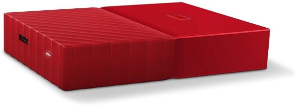 Western Digital WDBYFT0040BRD My Passport Hard Drive 4TB Red Western Digital WDBYFT0040BRD My Passport Hard Drive 4TB Red