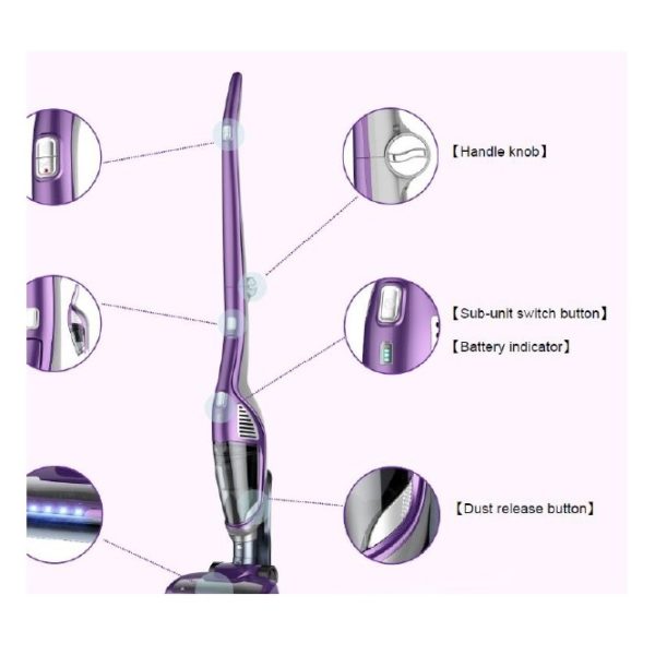 Super General SGVR2160D 2 In 1 Rechargeable Vacuum Cleaner Super General SGVR2160D 2 In 1 Rechargeable Vacuum Cleaner