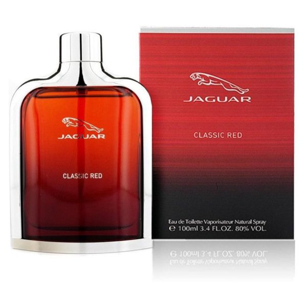 Jaguar Classic Red Perfume For Men 100ml Eau de Toilette Jaguar Classic Red Perfume For Men 100ml Eau de Toilette