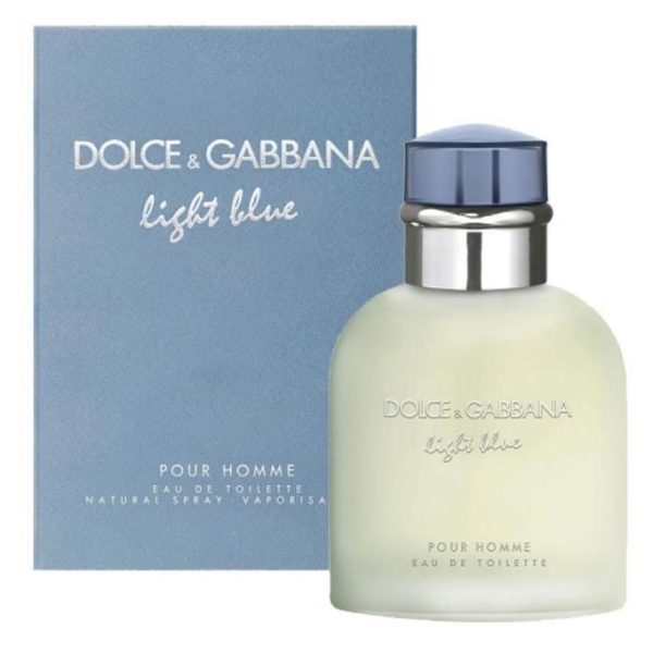 Dolce & Gabbana Light Blue Perfume For Men 125ml Eau de Toilette Dolce & Gabbana Light Blue Perfume For Men 125ml Eau de Toilette