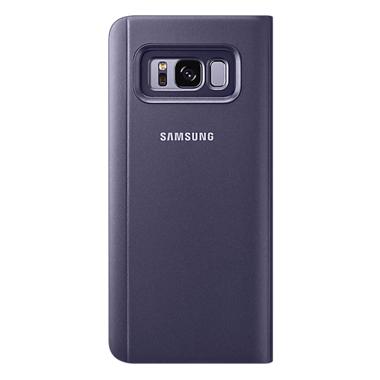 Samsung Clear View Standing Cover Violet For Galaxy S8+ Samsung Clear View Standing Cover Violet For Galaxy S8+