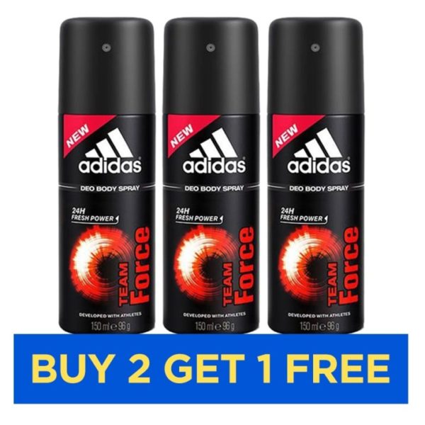 Adidas Team Force Men 150ml - Buy 2 Get 1 Free Adidas Team Force Men 150ml - Buy 2 Get 1 Free