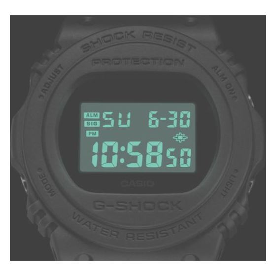 Casio DW-5750E-1B G-Shock Watch Casio DW-5750E-1B G-Shock Watch