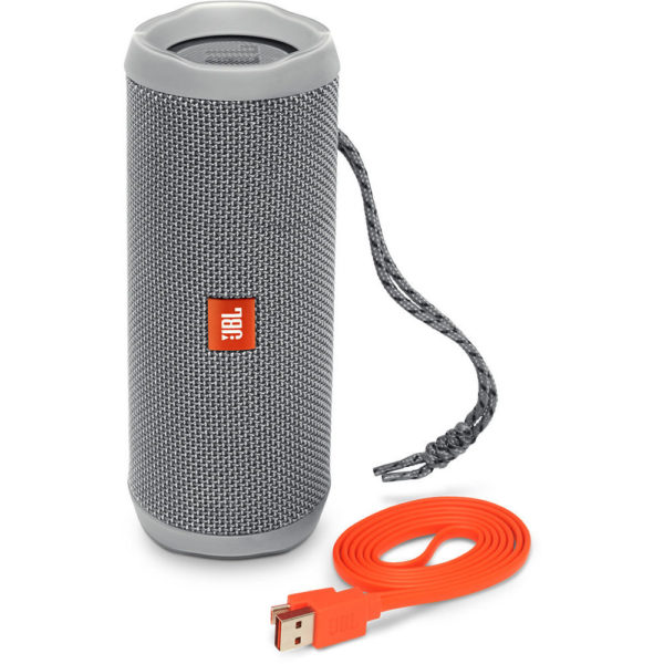 JBL FLIP4 Waterproof Portable Bluetooth Speaker Grey JBL FLIP4 Waterproof Portable Bluetooth Speaker Grey