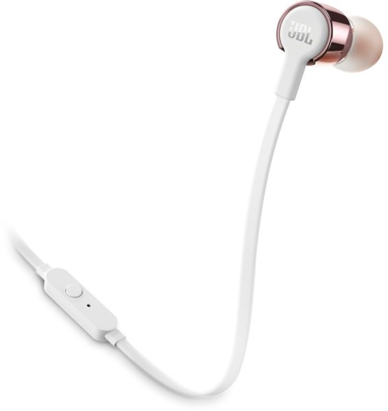 JBL T210 In Ear Wired Headphone Rose Gold JBL T210 In Ear Wired Headphone Rose Gold