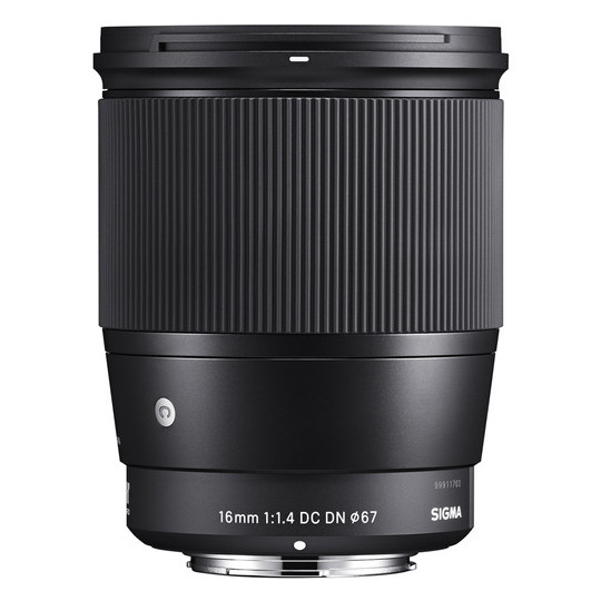 Sigma 16mm f/1.4 DC DN Lens For Sony E Mount Mirrorless Camera Sigma 16mm f/1.4 DC DN Lens For Sony E Mount Mirrorless Camera