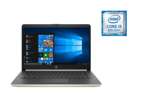 HP 14-CF0005NE Laptop - Core i5 1.6GHz 8GB 1TB 2GB Win10 14inch FHD Pale Gold HP 14-CF0005NE Laptop - Core i5 1.6GHz 8GB 1TB 2GB Win10 14inch FHD Pale Gold