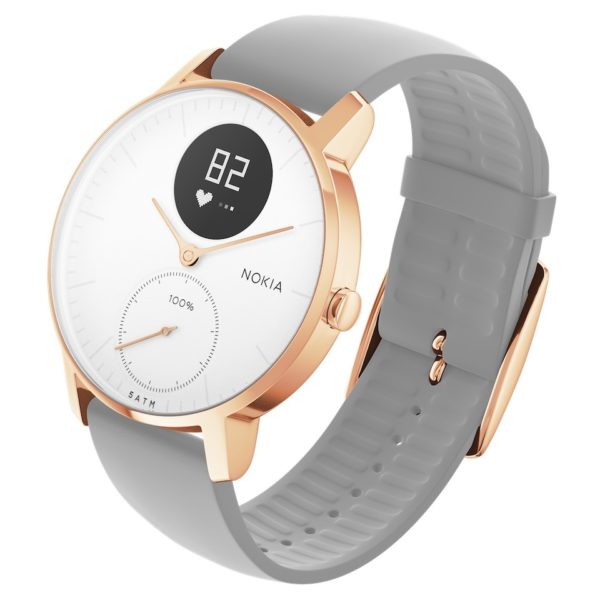 Nokia HWA03 Steel HR Watch 36mm White/Grey Nokia HWA03 Steel HR Watch 36mm White/Grey