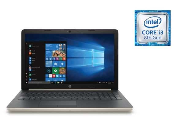 HP 15-DA0001NE Laptop - Core i3 2.2GHz 4GB 1TB Shared Win10 15.6inch HD Pale Gold HP 15-DA0001NE Laptop - Core i3 2.2GHz 4GB 1TB Shared Win10 15.6inch HD Pale Gold