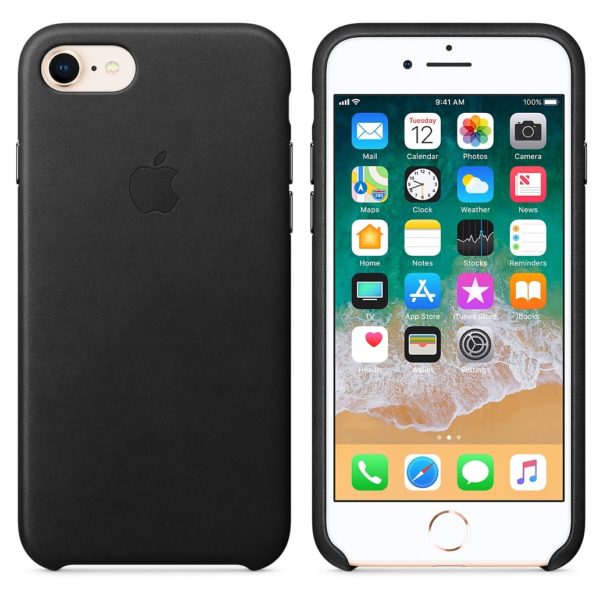 Apple Leather Case Black For iPhone 8/7 - MQH92ZM/A Apple Leather Case Black For iPhone 8/7 - MQH92ZM/A