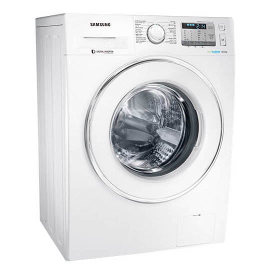 Samsung Front Load Washer 8kg WW80J5413IW Samsung Front Load Washer 8kg WW80J5413IW