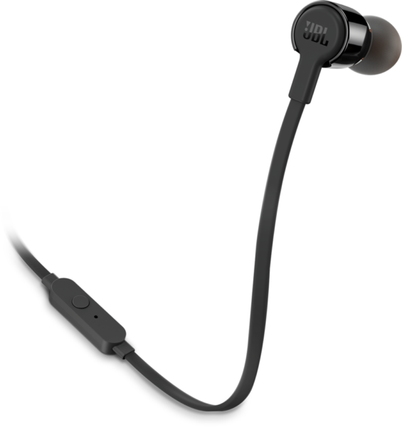 JBL T210 In Ear Wired Headphone Black JBL T210 In Ear Wired Headphone Black