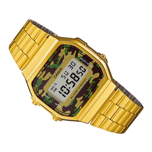 Casio A168WEGC-3 Vintage Unisex Watch Casio A168WEGC-3 Vintage Unisex Watch