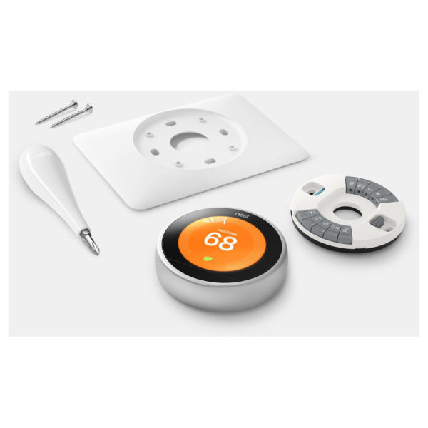 Buy Nest Learning Thermostat 3rd Gen Stainless Steel T3007es U2013 Price Specifications U0026 Features