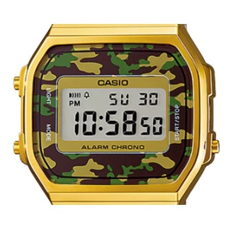 Casio A168WEGC-3 Vintage Unisex Watch Casio A168WEGC-3 Vintage Unisex Watch