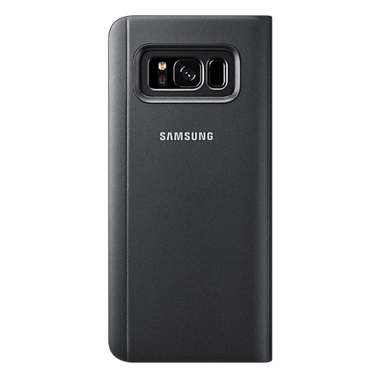 Samsung Clear View Standing Cover Black For Galaxy S8 Samsung Clear View Standing Cover Black For Galaxy S8