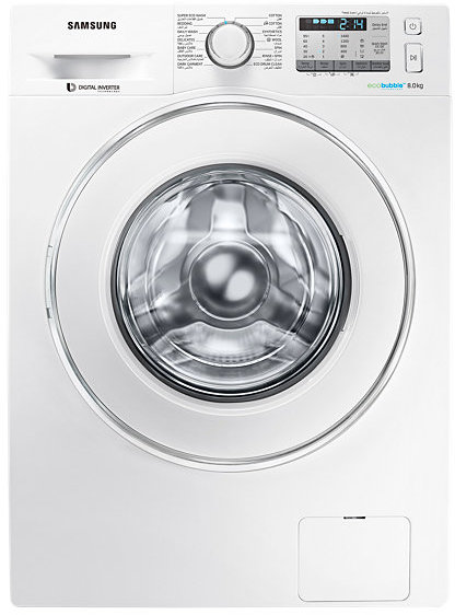 Samsung Front Load Washer 8kg WW80J5413IW Samsung Front Load Washer 8kg WW80J5413IW