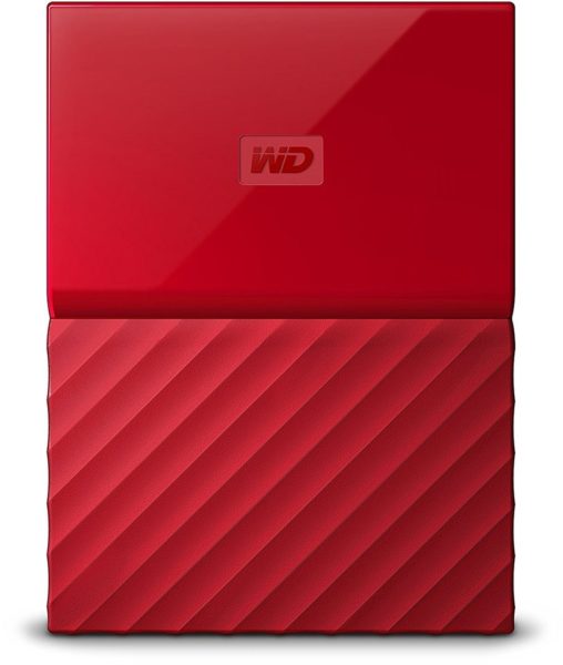 Western Digital WDBYNN0010BRD My Passport Hard Drive 1TB Red Western Digital WDBYNN0010BRD My Passport Hard Drive 1TB Red