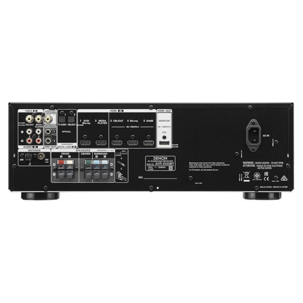 Denon AVRX550BT + Taga TAV506V2+TSW90V3 5.1 Home Theater Package Denon AVRX550BT + Taga TAV506V2+TSW90V3 5.1 Home Theater Package