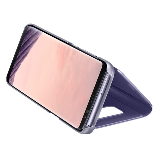 Samsung Clear View Standing Cover Violet For Galaxy S8+ Samsung Clear View Standing Cover Violet For Galaxy S8+