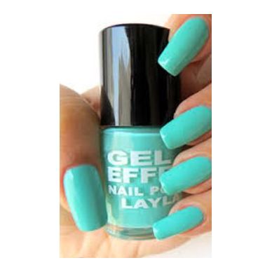 Layla Gel Effect Nail Polish Fiji Green 016 Layla Gel Effect Nail Polish Fiji Green 016