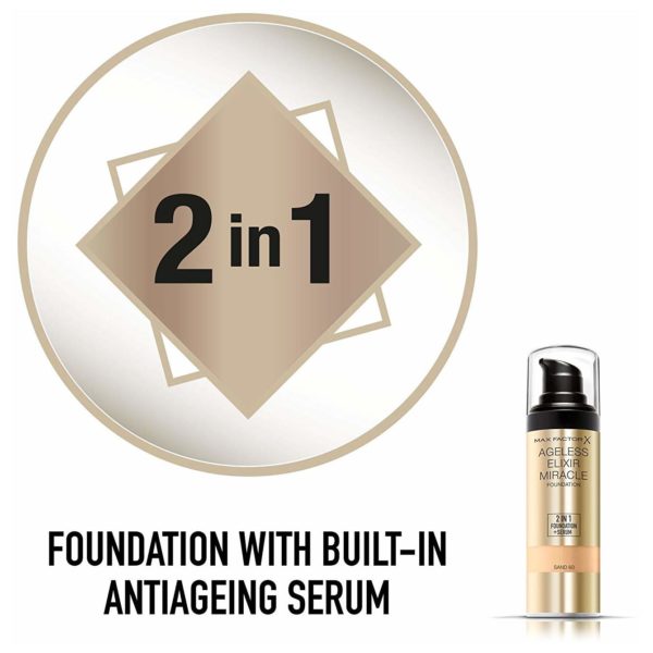 Max Factor Ageless Elixir Miracle Foundation 80 Bronze Max Factor Ageless Elixir Miracle Foundation 80 Bronze