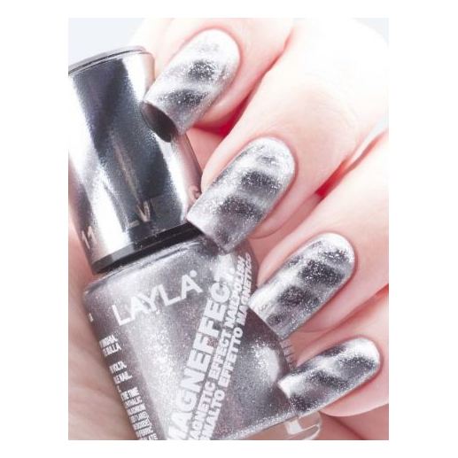 Layla Magneffect Nail Polish Silver Galaxy 011 Layla Magneffect Nail Polish Silver Galaxy 011