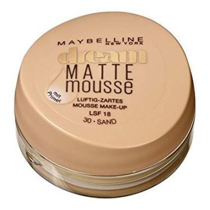 Maybelline Dream Matte Mousse 30 Sand Foundation Maybelline Dream Matte Mousse 30 Sand Foundation
