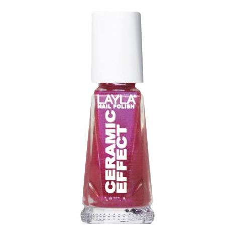 Layla Ceramic Effect Nail Polish Cherry Lollypop 065 Layla Ceramic Effect Nail Polish Cherry Lollypop 065