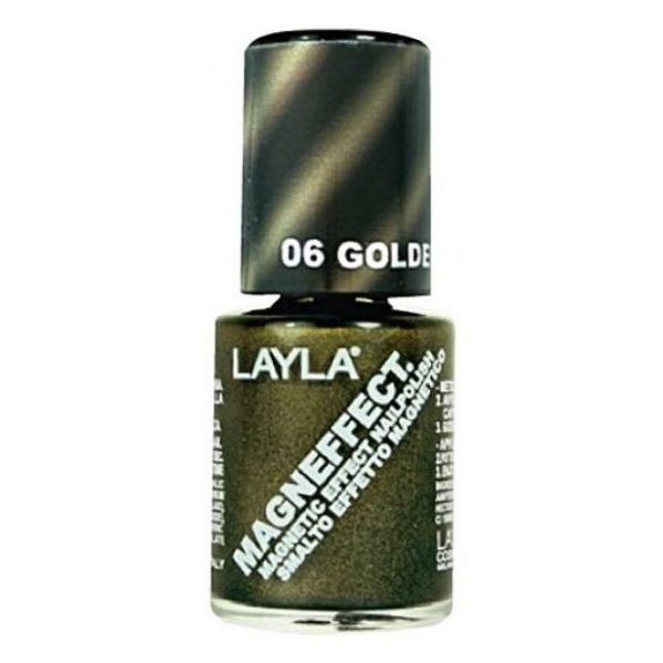 Layla Magneffect Nail Polish Golden Nugget 006 Layla Magneffect Nail Polish Golden Nugget 006