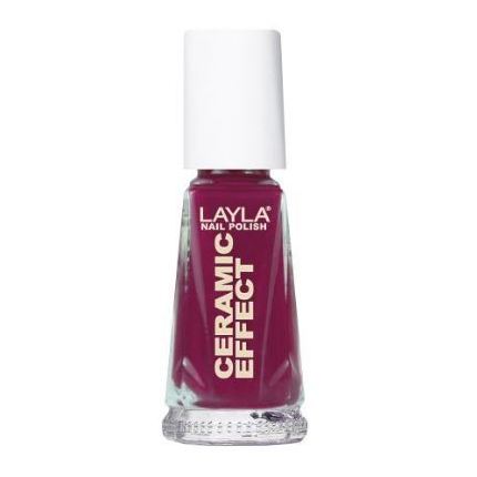 Layla Ceramic Effect Nail Polish Wine Desire 023 Layla Ceramic Effect Nail Polish Wine Desire 023