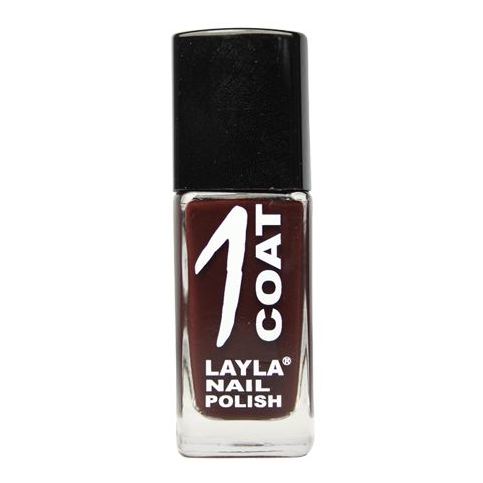 Layla 1 Coat Nail Polish Dark Chocolate 030 Layla 1 Coat Nail Polish Dark Chocolate 030