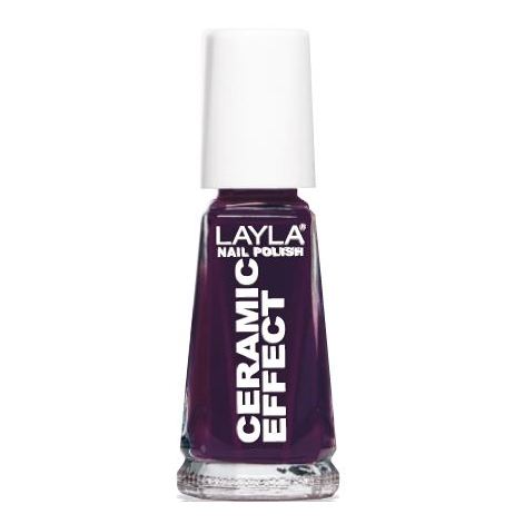 Layla Ceramic Effect Nail Polish Violet Storm 005 Layla Ceramic Effect Nail Polish Violet Storm 005