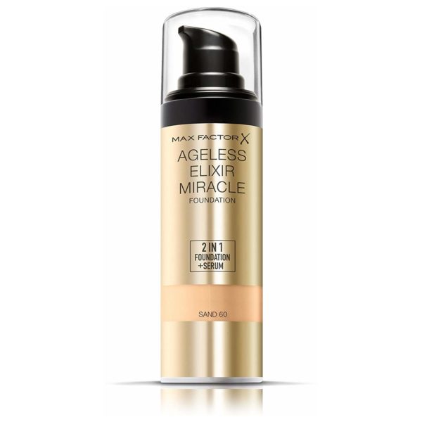 Max Factor Ageless Elixir Miracle Foundation 60 Sand Max Factor Ageless Elixir Miracle Foundation 60 Sand