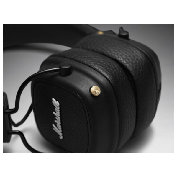 Marshall Major III Bluetooth On Ear Headphone Black Marshall Major III Bluetooth On Ear Headphone Black