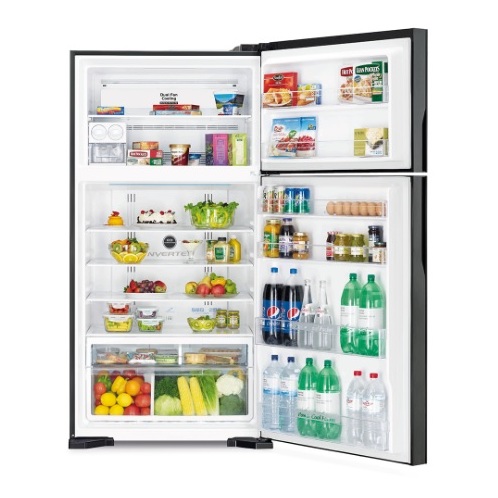 Hitachi Top Mount Refrigerator 910 Litres RVG910PUK5GBK Hitachi Top Mount Refrigerator 910 Litres RVG910PUK5GBK