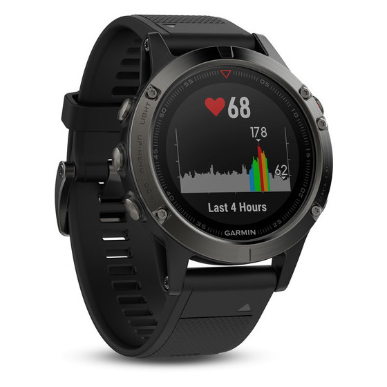Garmin Fenix 5 Multisport Training Watch 47mm Black Garmin Fenix 5 Multisport Training Watch 47mm Black
