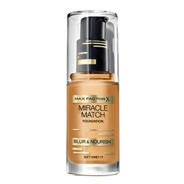 Max Factor Miracle Match Foundation Soft Honey 77 Max Factor Miracle Match Foundation Soft Honey 77