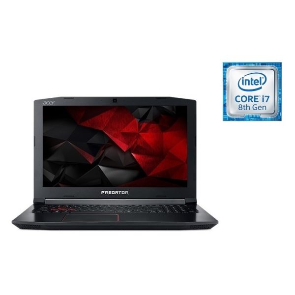 Acer Predator Helios 300 Gaming Laptop - Core i7 2.2GHz 16GB 2TB+256GB 6GB Win10 17.3inch FHD Black Acer Predator Helios 300 Gaming Laptop - Core i7 2.2GHz 16GB 2TB+256GB 6GB Win10 17.3inch FHD Black