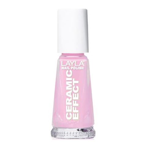 Layla Ceramic Effect Nail Polish My Pink Doll 057 Layla Ceramic Effect Nail Polish My Pink Doll 057