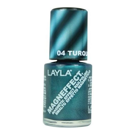 Layla Magneffect Nail Polish Turquoise Wave 004 Layla Magneffect Nail Polish Turquoise Wave 004