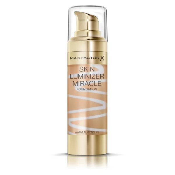 Max Factor Skin Luminizer Foundation - 45 Warm Almond Max Factor Skin Luminizer Foundation - 45 Warm Almond
