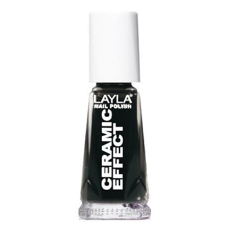 Layla Ceramic Effect Nail Polish Pure Black 031 Layla Ceramic Effect Nail Polish Pure Black 031