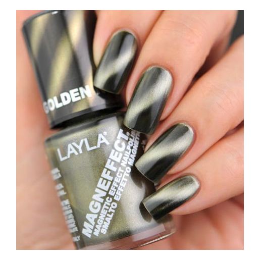 Layla Magneffect Nail Polish Golden Nugget 006 Layla Magneffect Nail Polish Golden Nugget 006