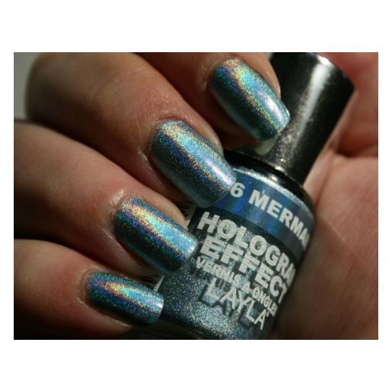 Layla Hologram effect Nail Polish Mermaid Spell 006 Layla Hologram effect Nail Polish Mermaid Spell 006