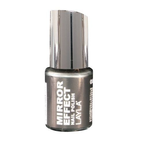 Layla Mirror effect Nail Polish Black As Ebony 008 Layla Mirror effect Nail Polish Black As Ebony 008