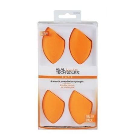 Real Technique Real Techniques 4 Miracle Complexion Sponges 79625915532 Real Technique Real Techniques 4 Miracle Complexion Sponges 79625915532