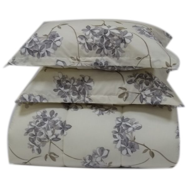 AIWA AI-504-4/144TC Single Comforter Set 160x240cm Poly Cotton Print Beige AIWA AI-504-4/144TC Single Comforter Set 160x240cm Poly Cotton Print Beige